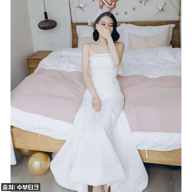 인생샷 건진 찐후기! A라인 오간자 관련 이미지 1