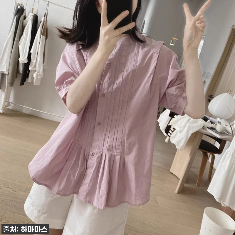 올여름 인생 블라우스 찾았다! '순면 관련 이미지 3