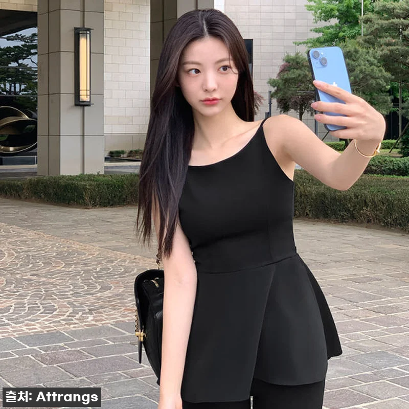 💥품절임박💥 에덴 페플럼 슬리브리스 관련 이미지 3