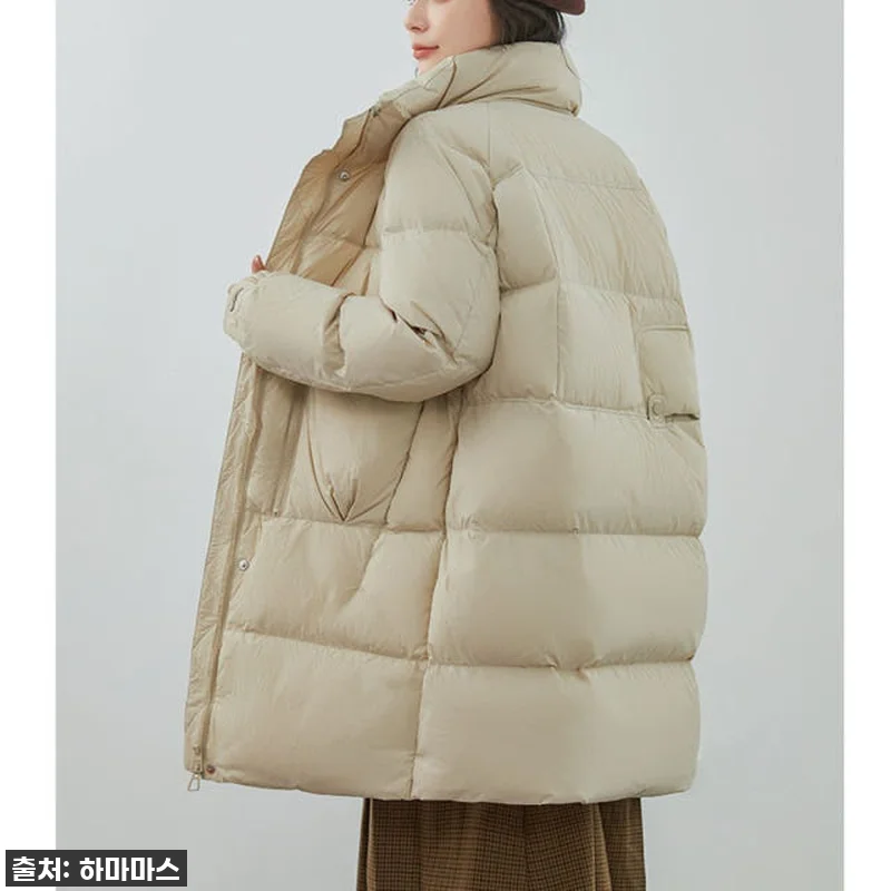 올겨울 교복템 등극! 여성 오리털 하 관련 이미지 3