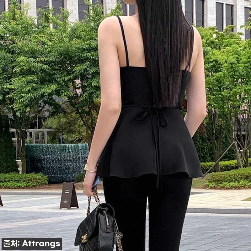💥품절임박💥 에덴 페플럼 슬리브리스 관련 이미지 4