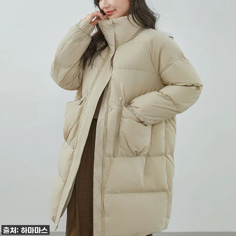올겨울 교복템 등극! 여성 오리털 하 관련 이미지 4