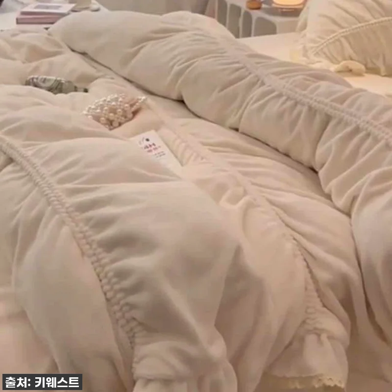 찐후기! 품절임박 셔링 프릴 이불 세 관련 이미지 10