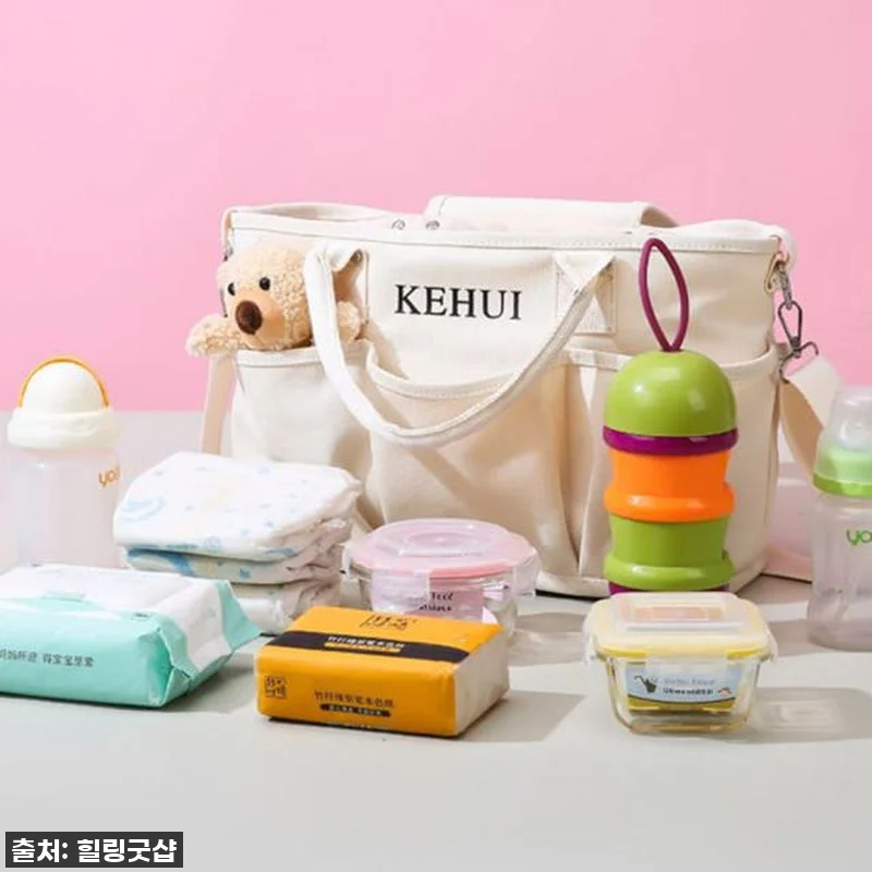 진심 육아템! 아기 기저귀가방 외출 관련 이미지 1