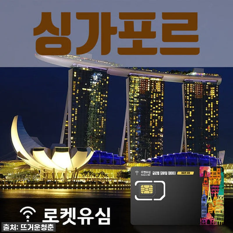 로켓유심 싱가포르 매일 500MB 무 관련 이미지 1