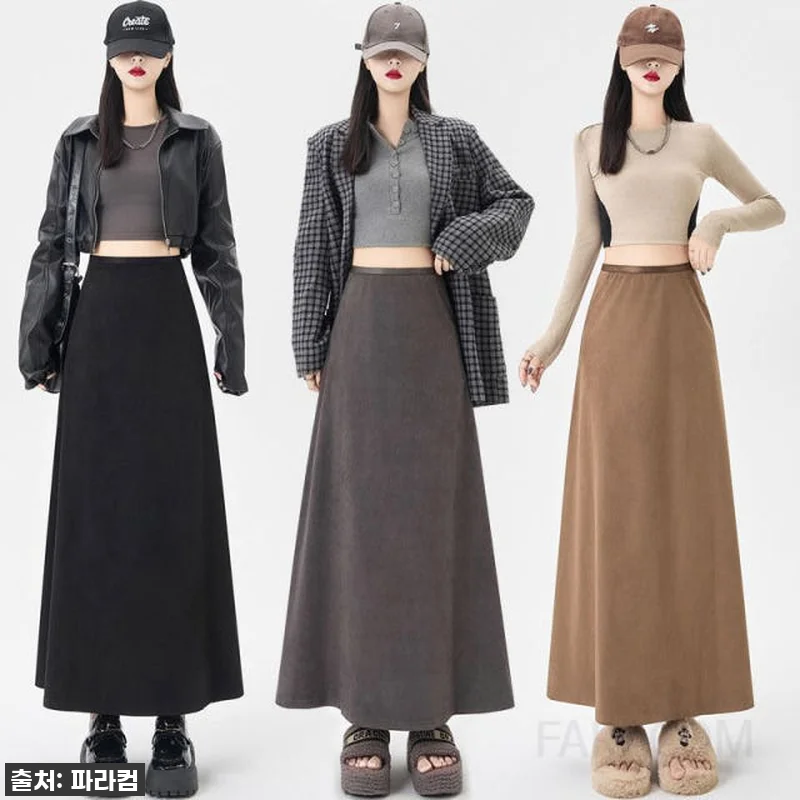 올가을 필수템! 여성 스웨이드 A라인 관련 이미지 1