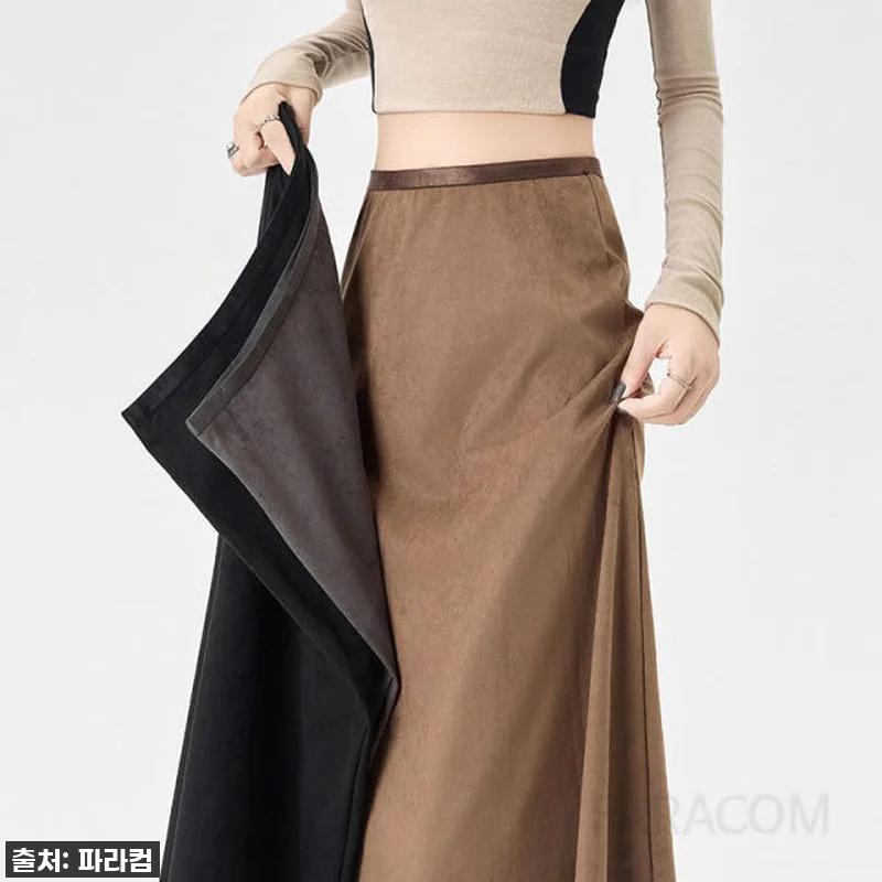 올가을 필수템! 여성 스웨이드 A라인 관련 이미지 2