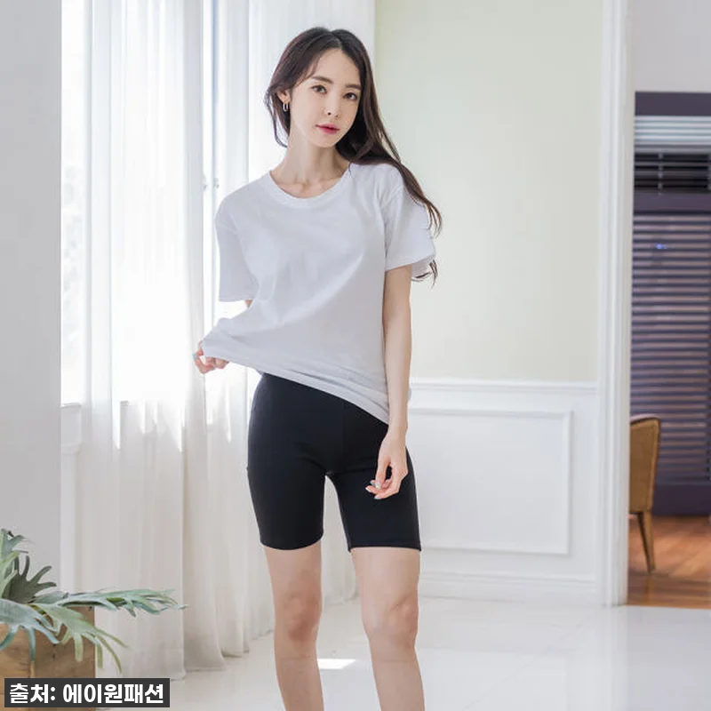 에이원 여성용 융 양모 스판 5부 속 관련 이미지 4