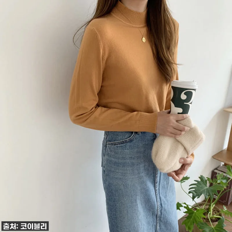 겨울 필수템 등극! 💖 루즈핏 반목폴 관련 이미지 5