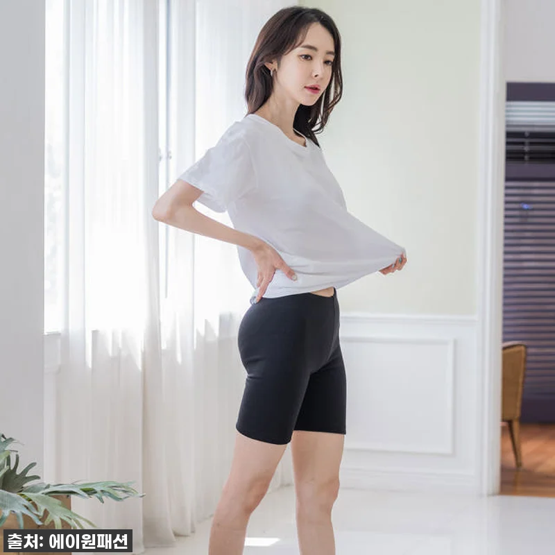 에이원 여성용 융 양모 스판 5부 속 관련 이미지 5