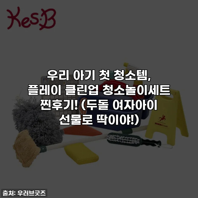 우리 아기 첫 청소템, 플레이 클린업 청소놀이세트 찐후기! (두돌 여자아이 선물로 딱이야!)