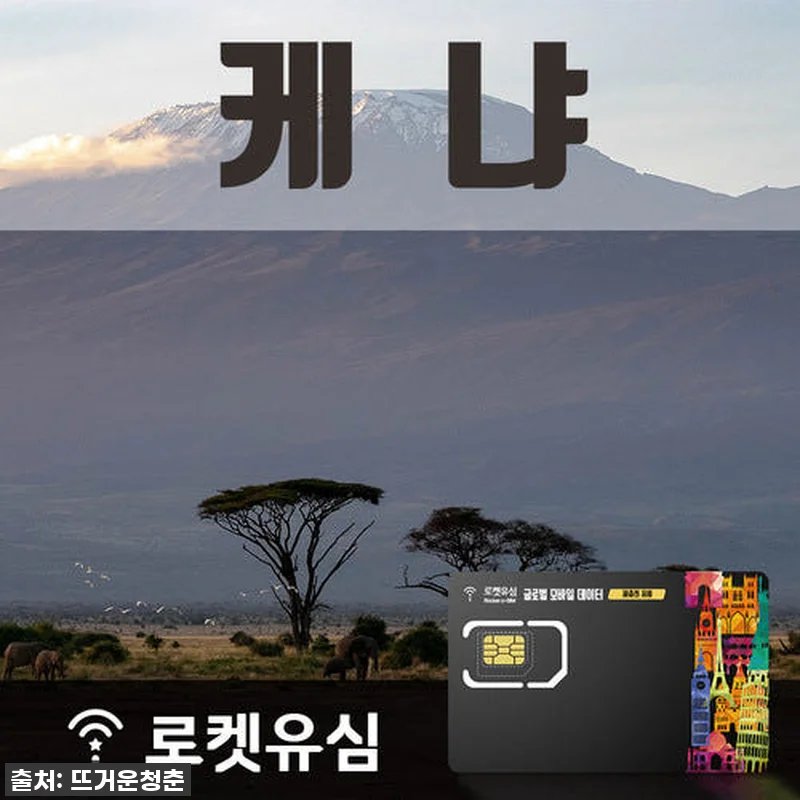 케냐 여행 필수템! 로켓유심 덕분에 관련 이미지 1