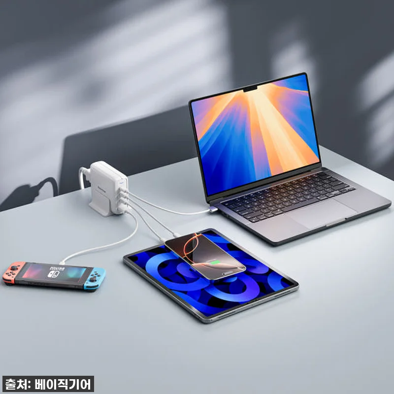 140W PD3.1 GaN 4포트 접 관련 이미지 4