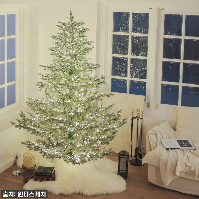 진짜 나무같은 퀄리티! 윈터스케치 크리스마스 트리 180cm로 집콕 홈파티 제대로 즐겨봤어요!