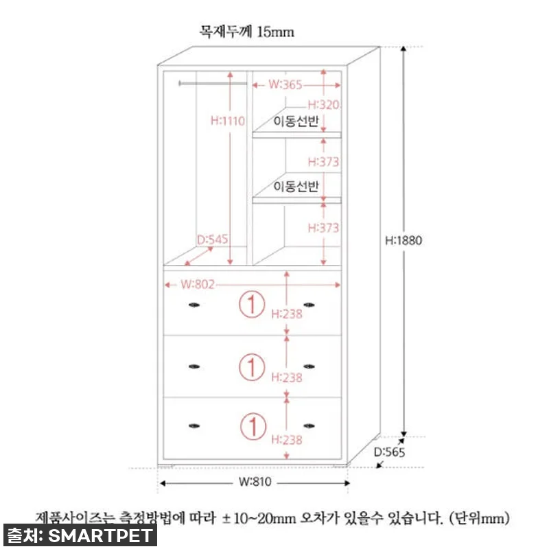 미니 장롱 찐후기! 원룸 자취생 필수 관련 이미지 3