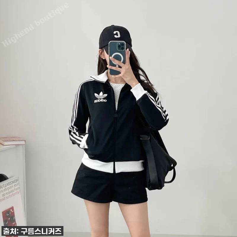아디다스 져지 블랙화이트 S사이즈 찐 관련 이미지 9