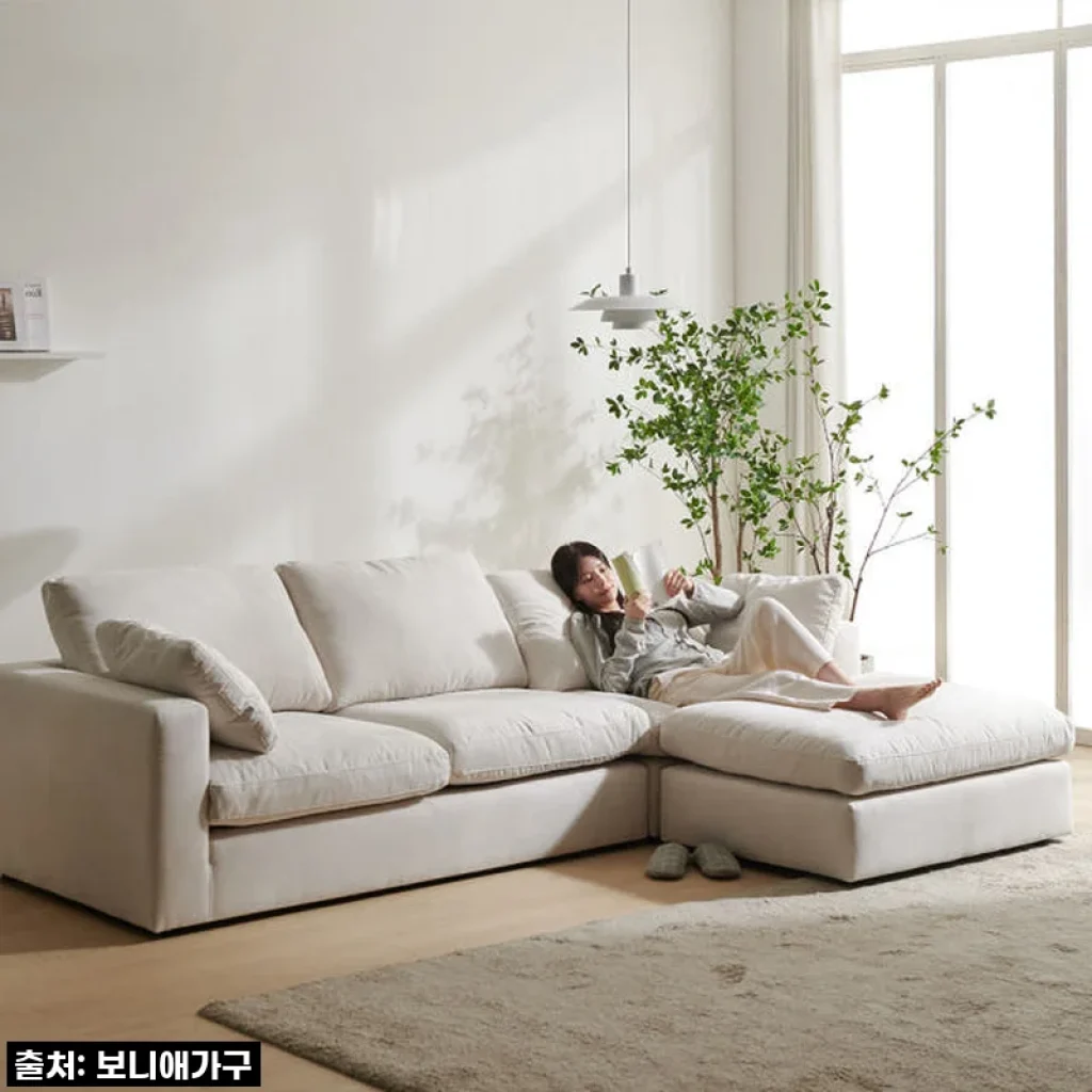이건 무조건 사야 해! 루미에르 아쿠아텍스 패브릭 모듈 소파 4인 카우치형, 드디어 내돈내산 찐후기 공개!