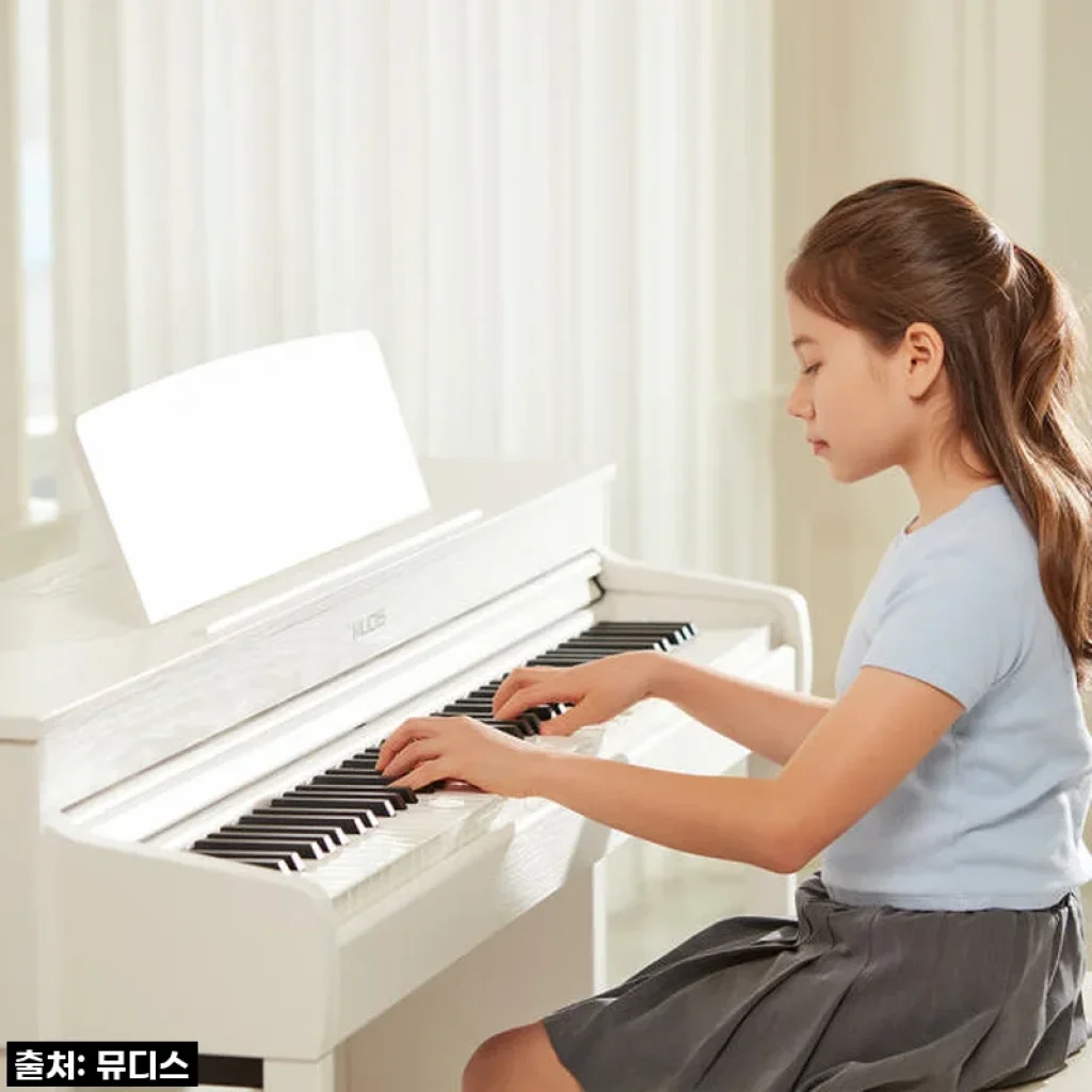 품절대란 뚫고 드디어 득템! 뮤디스 MQ-500 3센서 해머건반 디지털 피아노, 우리 아이 피아노 라이프에 감동 실화!