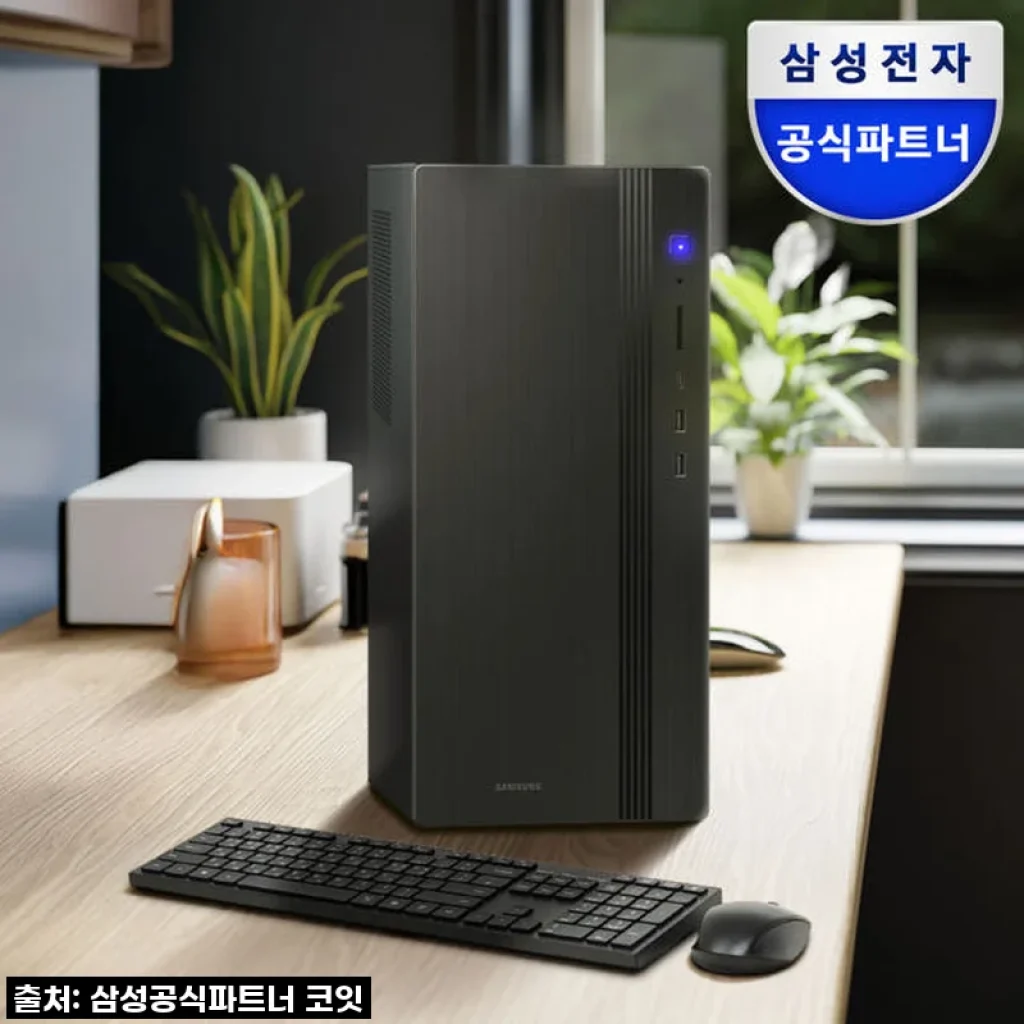 삼성 데스크탑 DM500TGA-A58A 윈도우 탑재 인텔 i5 사무용 게이밍 업무용 컴퓨터