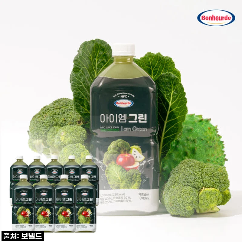 이 가격 실화? 환절기 필수템! 보넬드 아이엠 그린 주스, 건강 한 병에 담다! 찐후기 대방출!