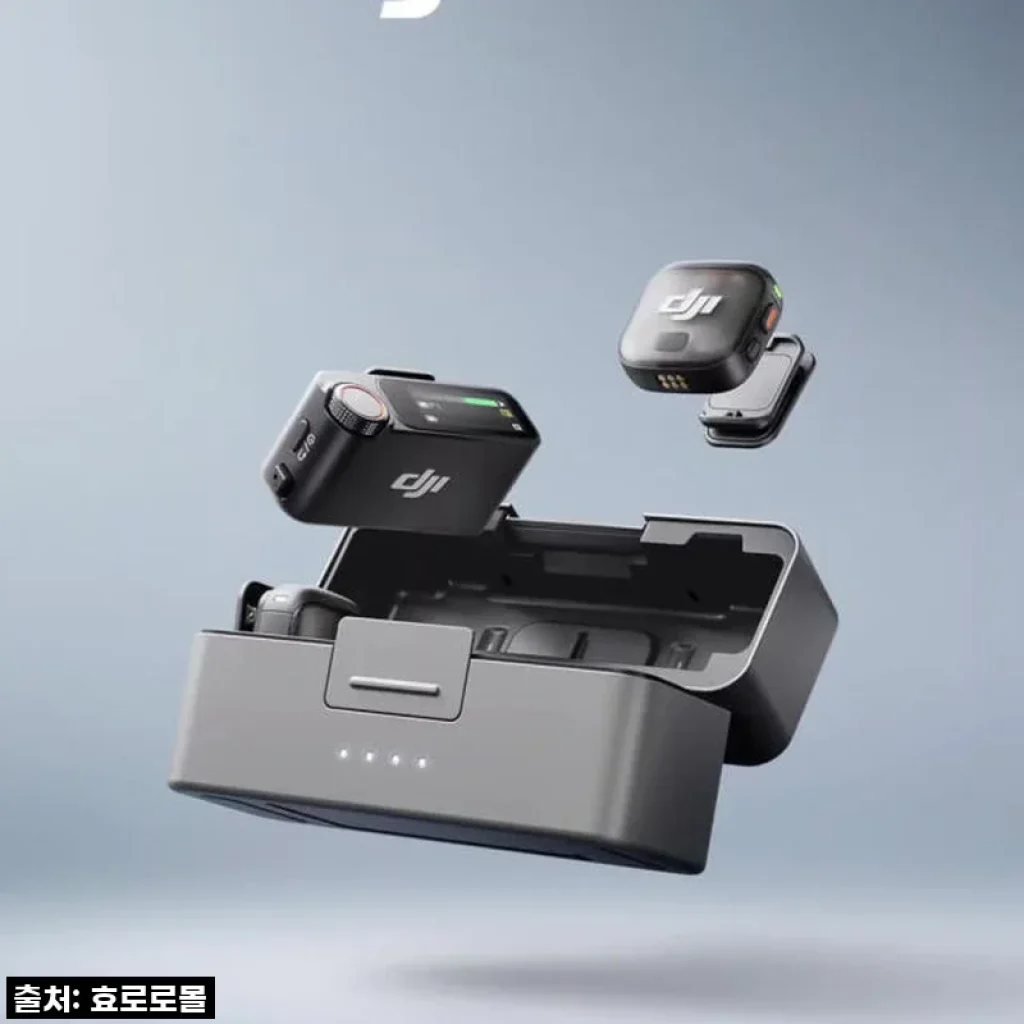 ✨ 품절대란 예상! DJI Mic 3 (4 TX + 1 RX + 충전 케이스), 드디어 내 손에 들어왔어요! 찐 사용 후기