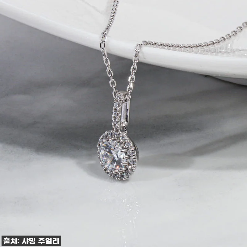 5부 다이아 목걸이 천연 우신 GIA 관련 이미지 1