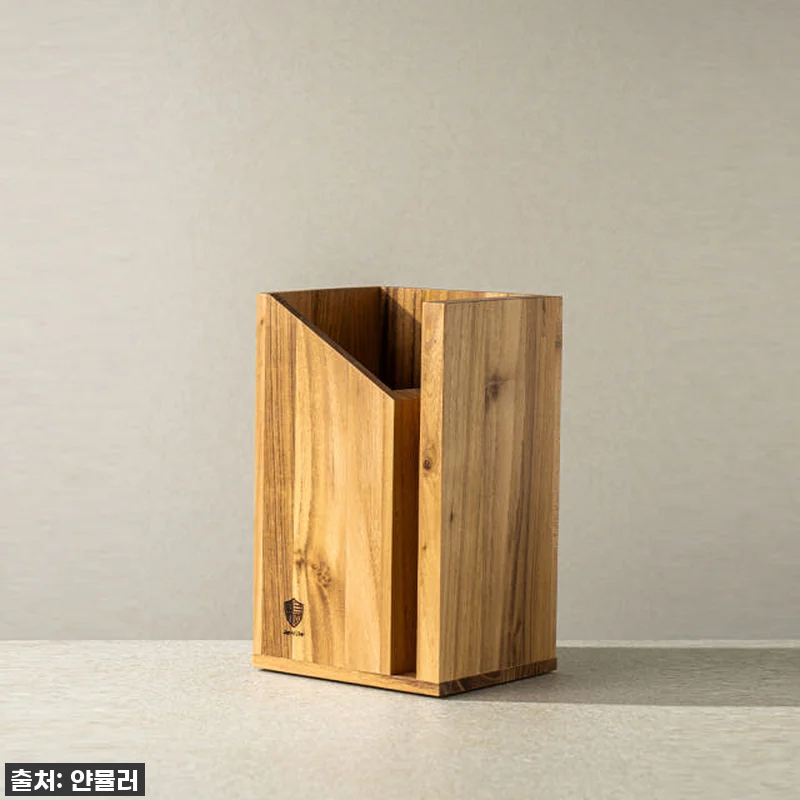 얀뮬러 티크우드 수납 보관 자석 칼 관련 이미지 2