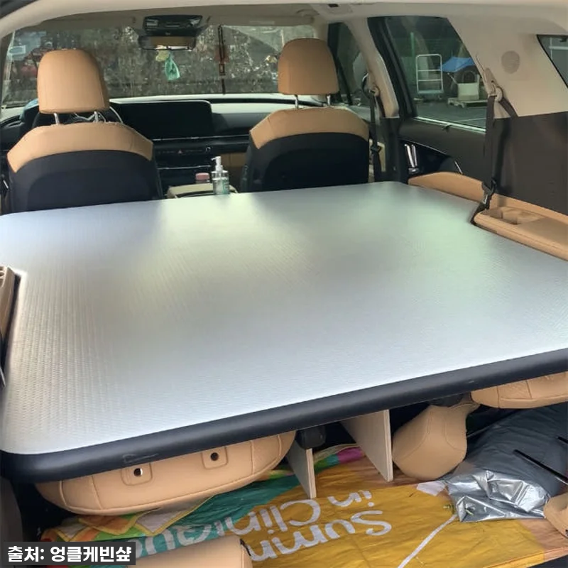 카니발 평탄화 에어매트 신형 더뉴 올뉴 그랜드 KA4 캠핑 차박 사용후기 9 카니발 평탄화 에어매트 신형 더뉴 올 관련 이미지 2