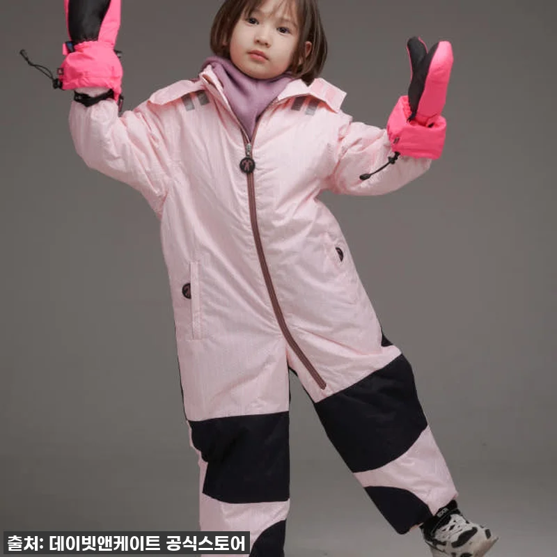 데이빗앤케이트 몰리 핑크 올인원 스키 관련 이미지 3