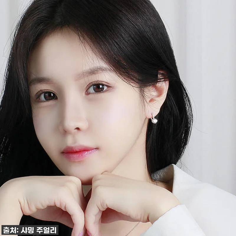 3부 다이아 귀걸이 천연 우신 G S 관련 이미지 3