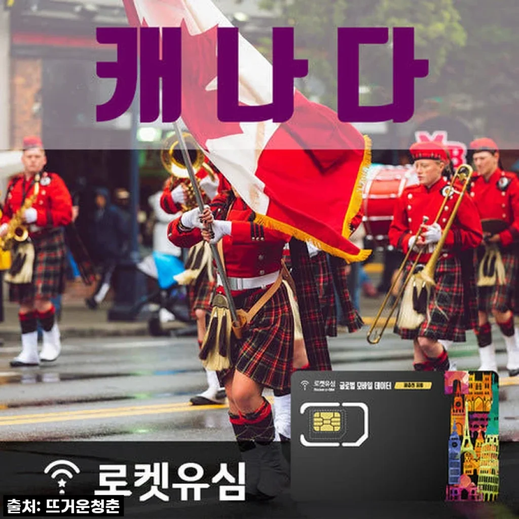 로켓유심 캐나다 매일 1GB 무제한데이터 (40일 플랜) 솔직 사용 후기! 🇨🇦
