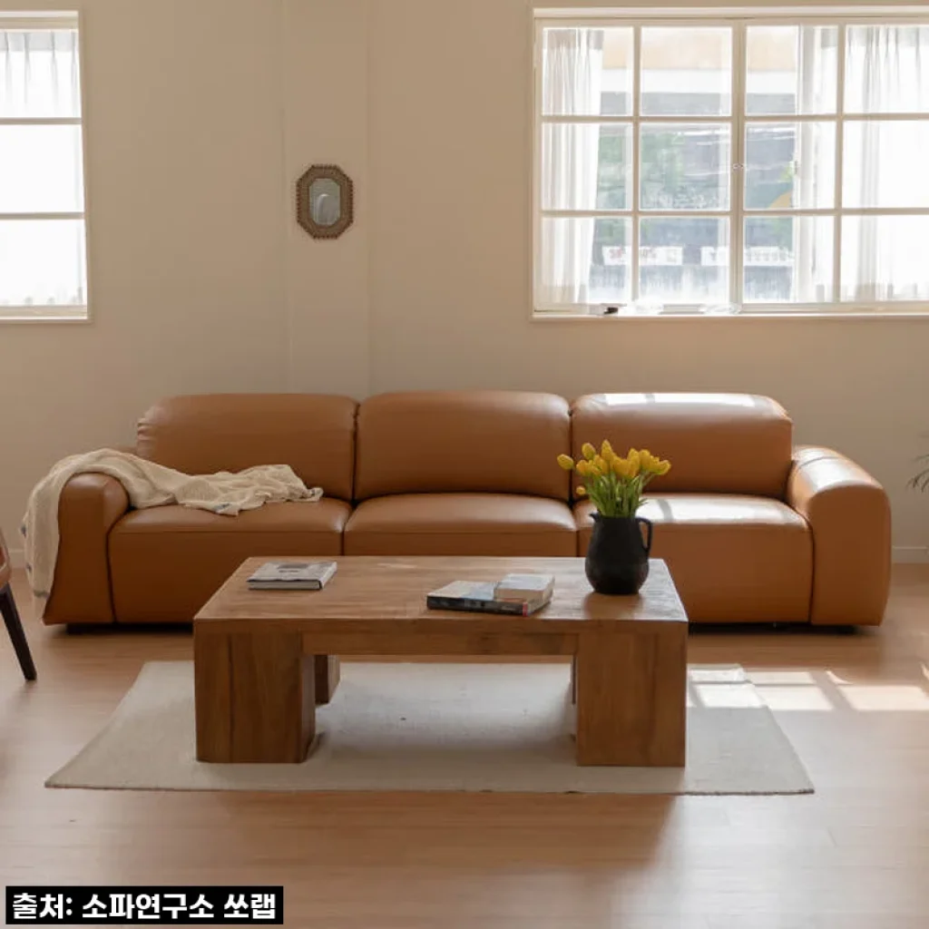 가죽 슬립 카멜 전동 리클라이너 쇼파, 우리 집 거실을 영화관으로 만들다! (내돈내산 솔직 후기)