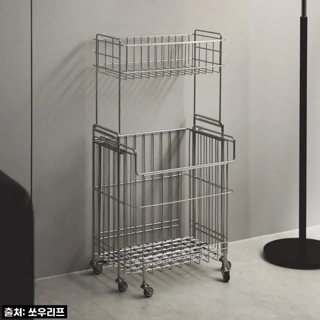 삶의 질이 확 달라졌어요! 쏘우리프 올스텐 이동식 확장형 세탁바구니 사용 후기
