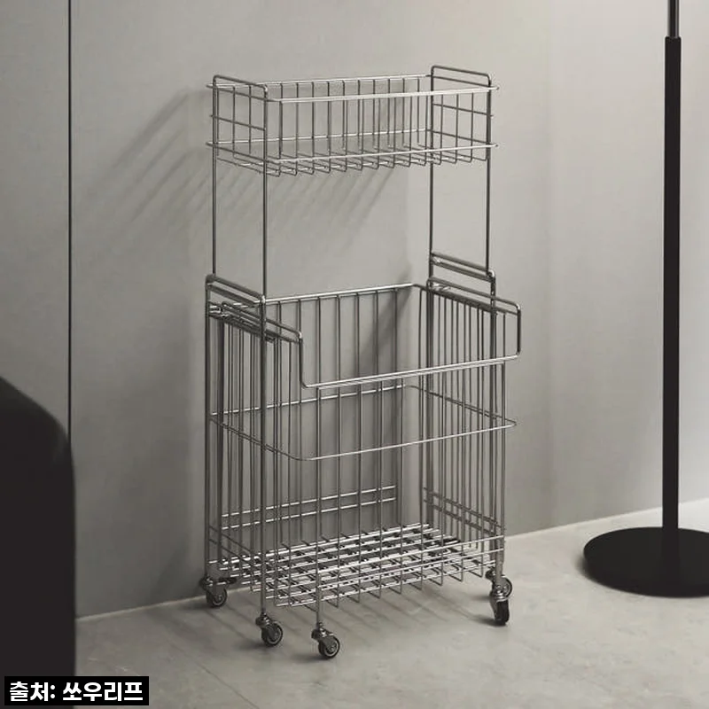 삶의 질이 확 달라졌어요! 쏘우리프 올스텐 이동식 확장형 세탁바구니 사용 후기