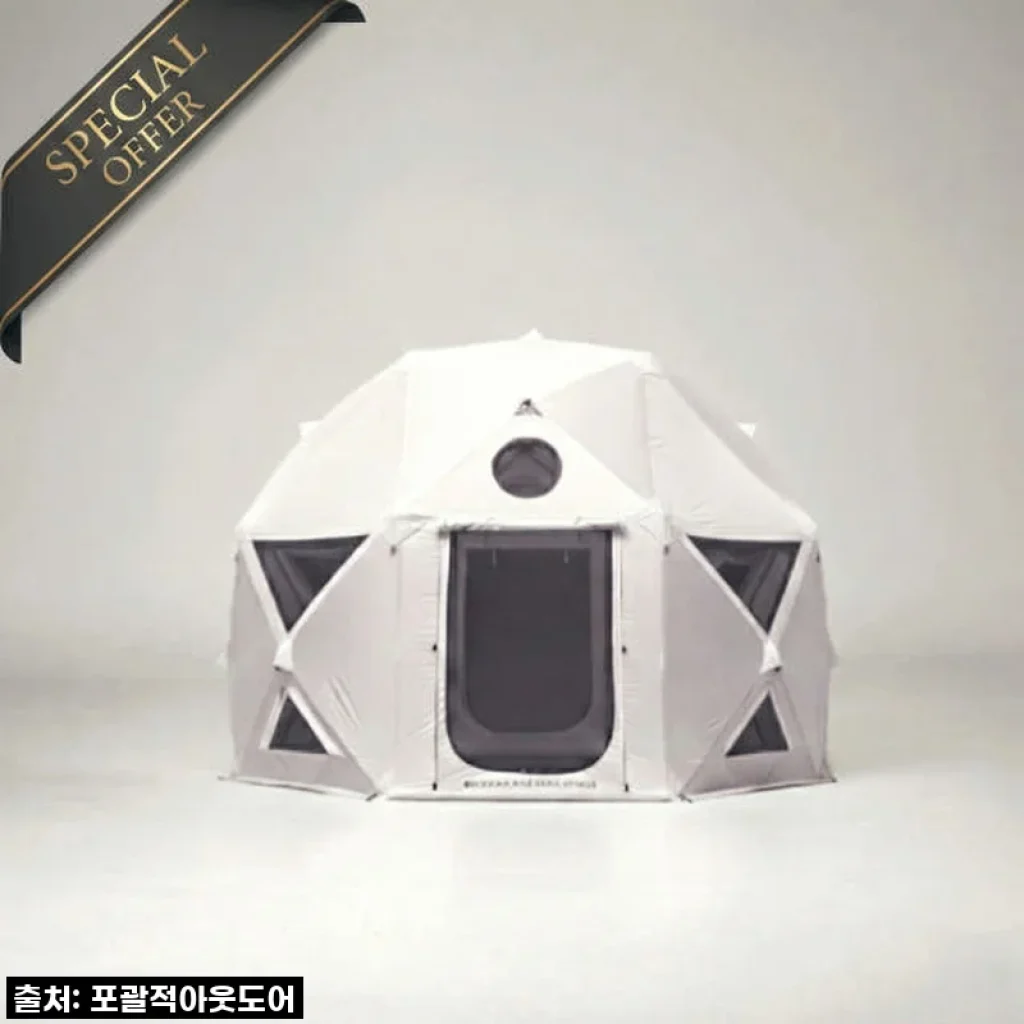 캠핑의 낭만을 더해줄 오비텐 베이스엑스 돔 텐트 코스믹 그레이, 직접 써보니!