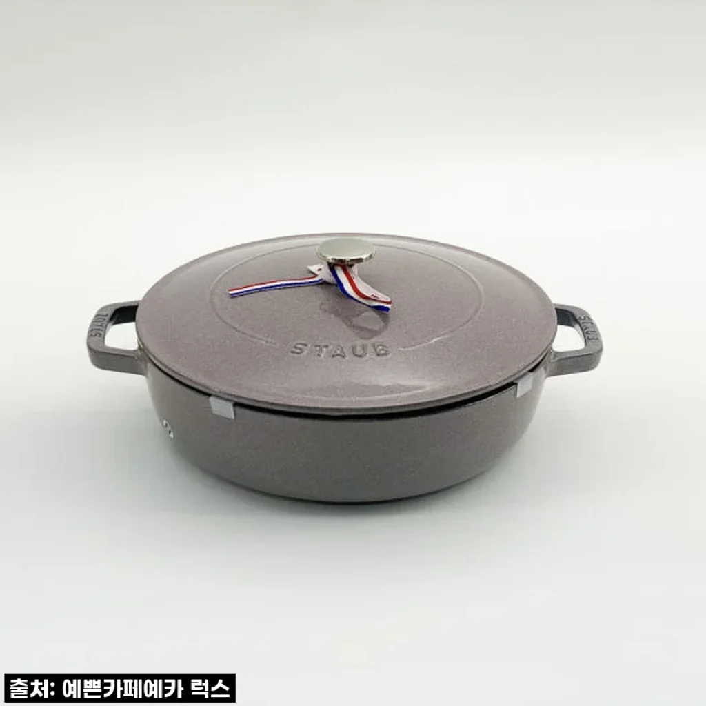 스타우브 B품 시스테라 전골냄비 26cm, 체리블로썸으로 완성하는 우리 집 주방 낭만!