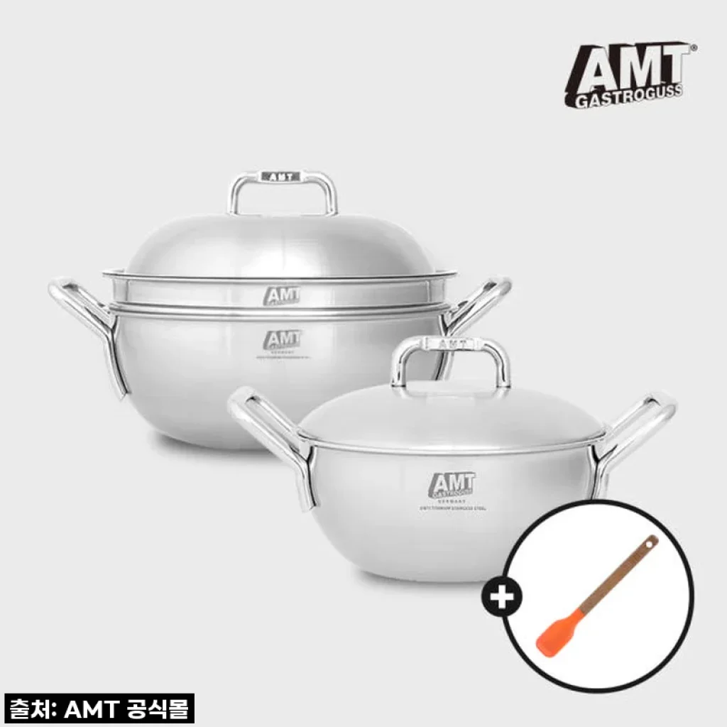 AMT 샤프 2종 세트 사용후기: 양수웍 20cm와 파티웍 24cm 직접 써보니