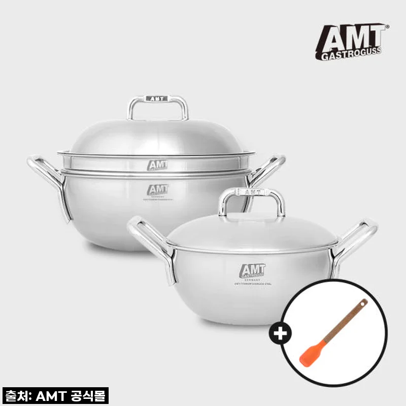 AMT 샤프 2종 세트 사용후기: 양수웍 20cm와 파티웍 24cm 직접 써보니
