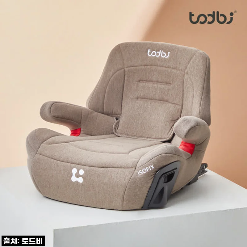 토드비 코쿤 엠플러스 ISOFIX 주니어 부스터카시트 어스베이지 사용후기