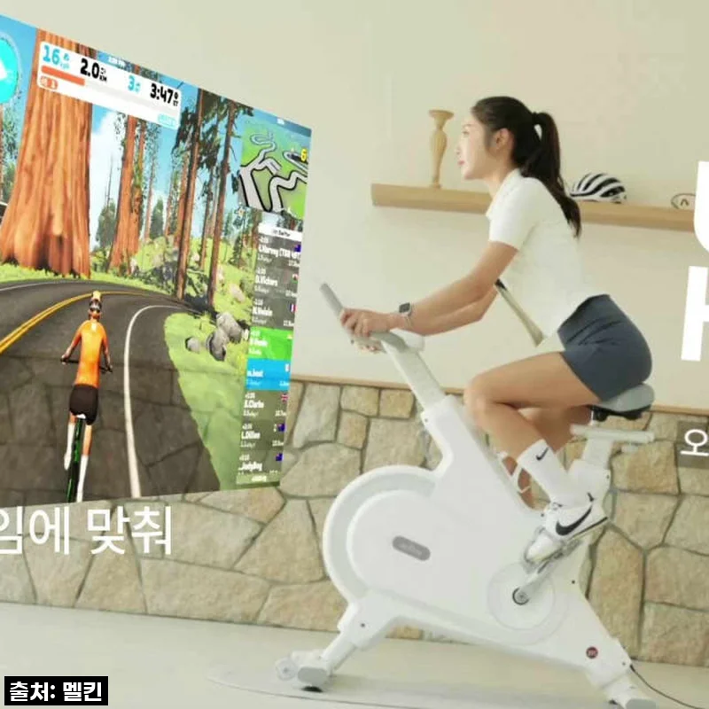 멜킨 스피닝 실내자전거 EMS ERG 사용후기: 집에서 즐기는 스마트 운동의 새로운 경험