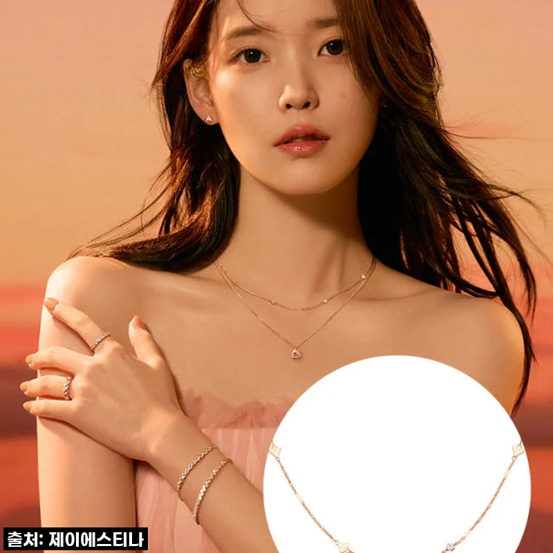 아이유PICK 제이에스티나 MOSAIQUE 14K 목걸이, 직접 사용해 본 반짝임의 매력