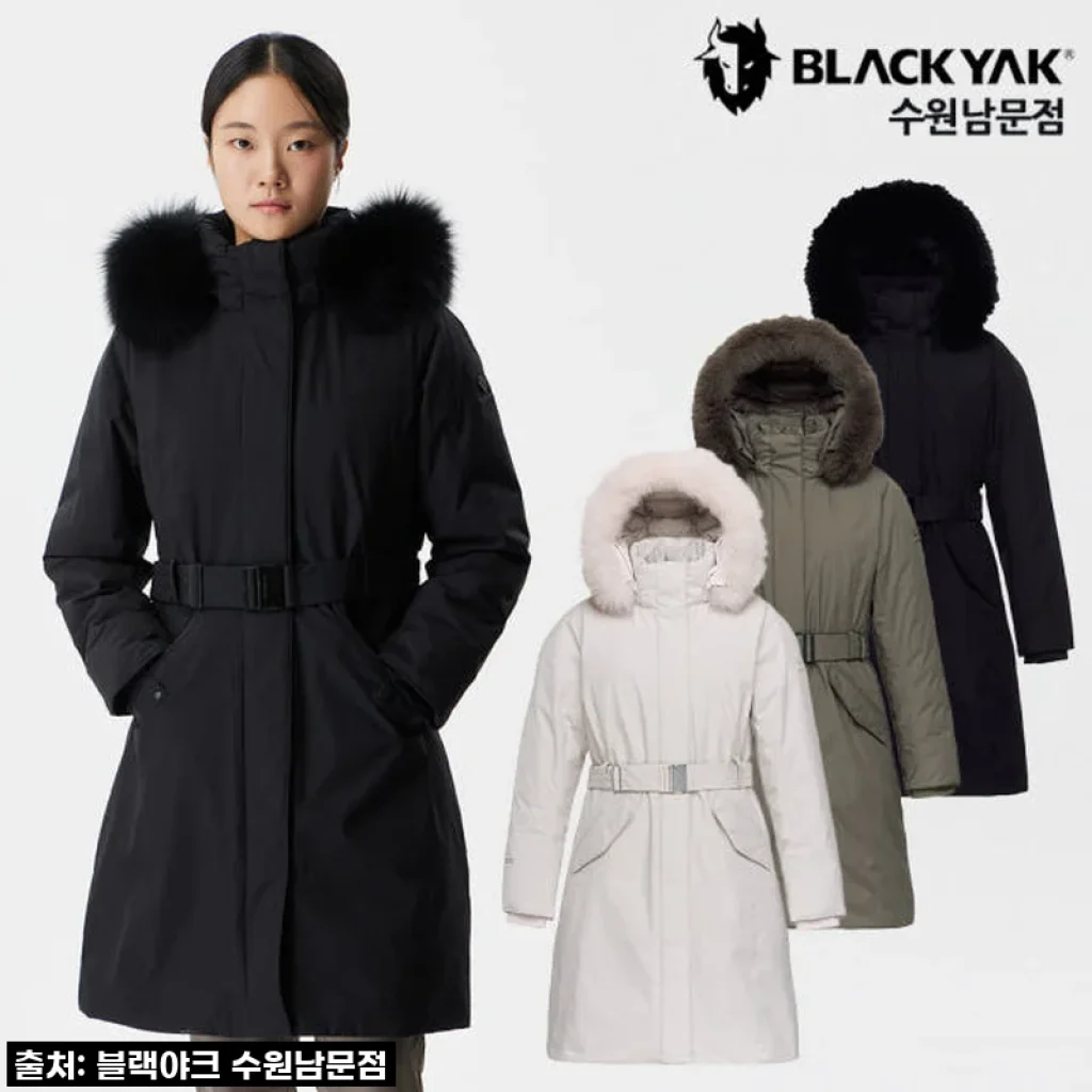 블랙야크 겨울 패딩 여성 구스 다운 롱패딩 히마 다운 역시즌 사용후기