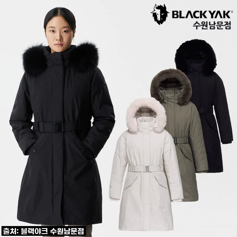 블랙야크 겨울 패딩 여성 구스 다운 롱패딩 히마 다운 역시즌 사용후기