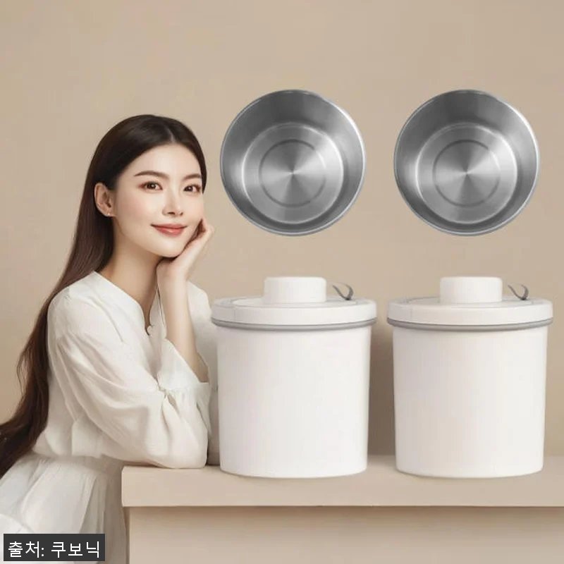 쿠보닉 무선 진공 쌀통 20kg 사용 관련 이미지 1