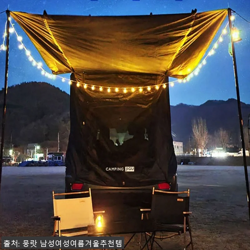 카텐트 트렁크 도킹 차량텐트 자동차텐 관련 이미지 1