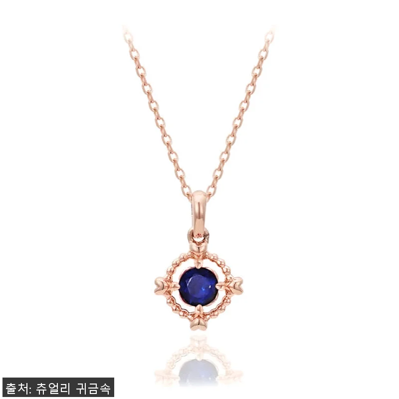 14k 18k 9월탄생석 사파이어 목 관련 이미지 1