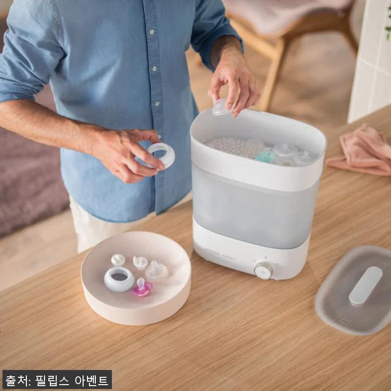 필립스아벤트 스팀건조 일체형 젖병소독 관련 이미지 1
