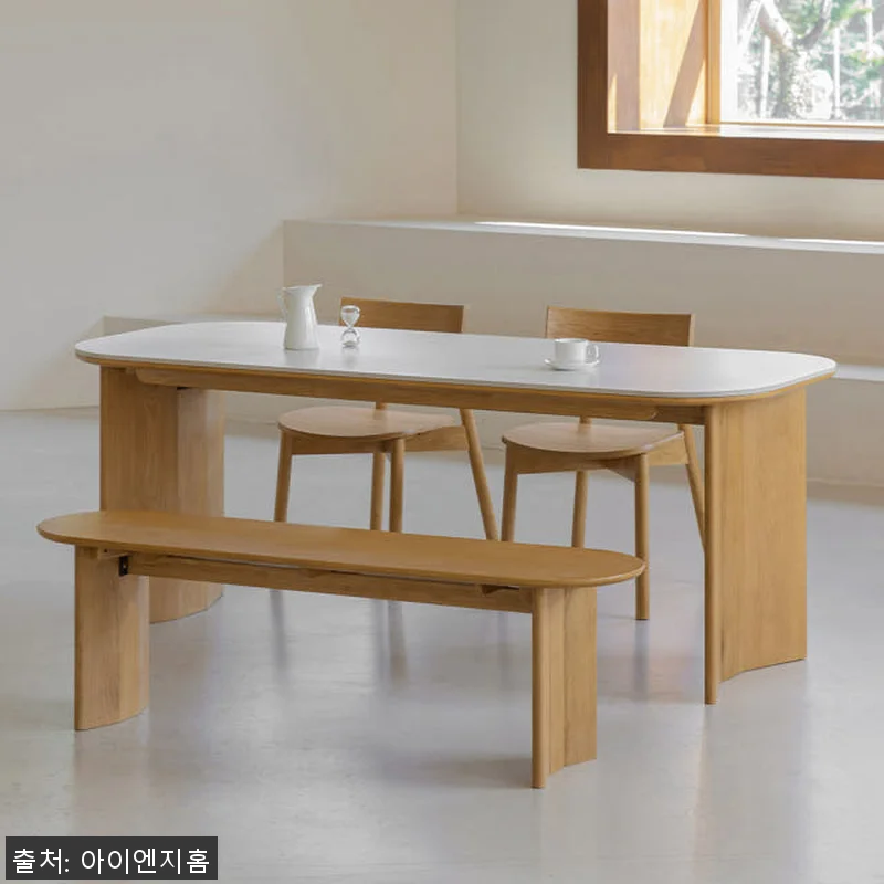 데네브 세라믹 식탁 4인용 원목 포세 관련 이미지 1