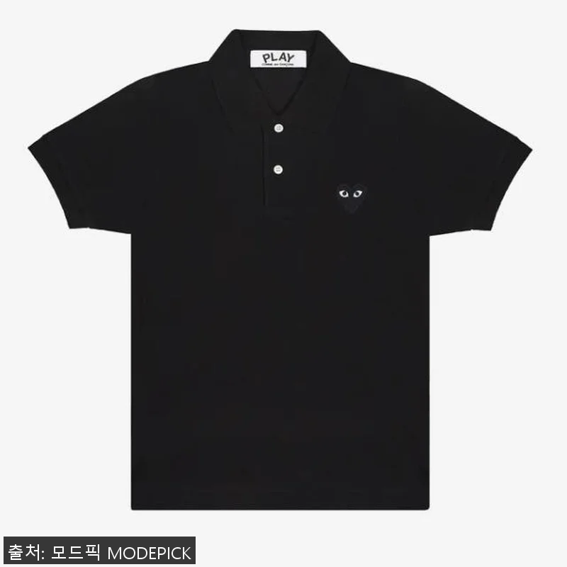 꼼데가르송 반팔티 폴로 PK 블랙 레 관련 이미지 1