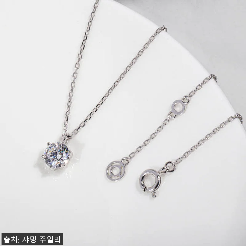 5부 7부 랩 다이아 목걸이 IGI 관련 이미지 2